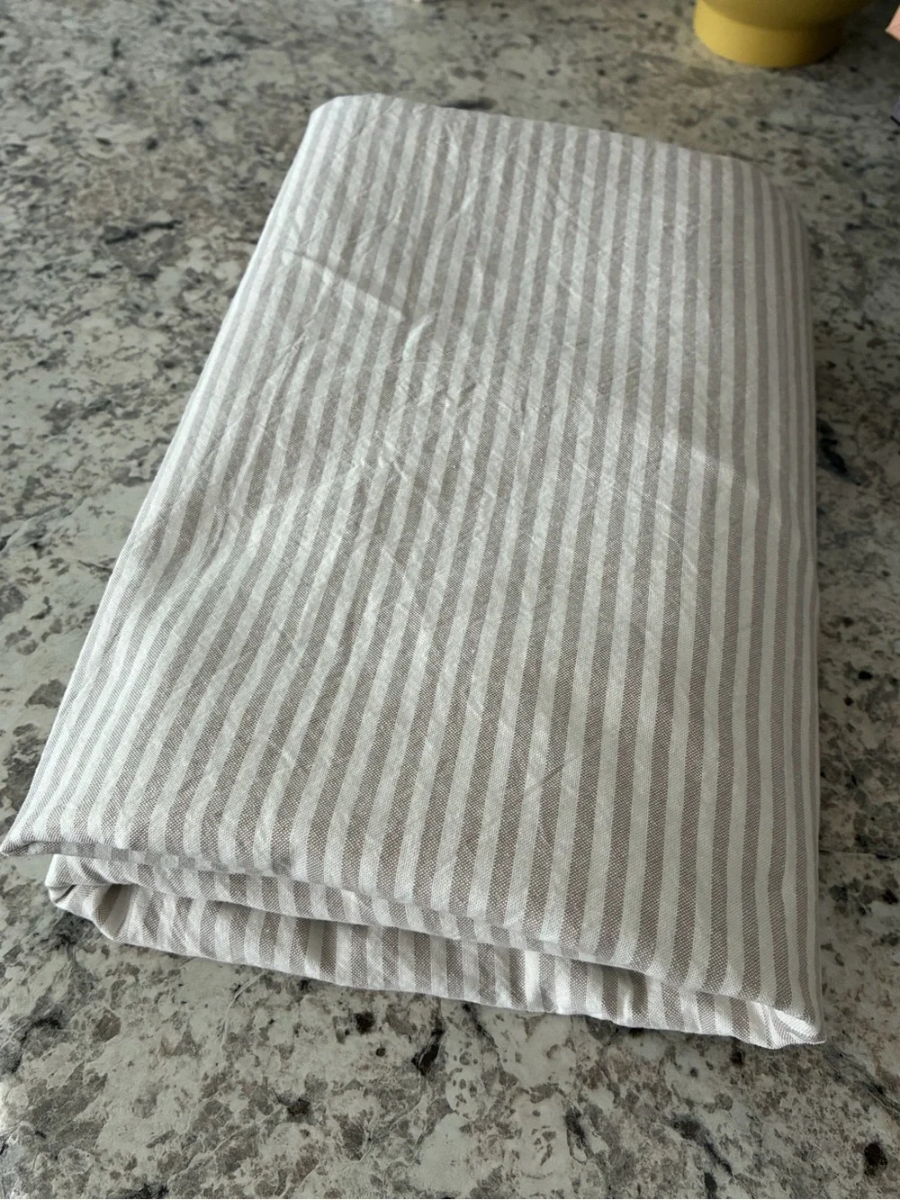 Pottery Barn Twin XL XLT Organic Cotton Flat Top Sheet Boxter Dorm Bed Bedding